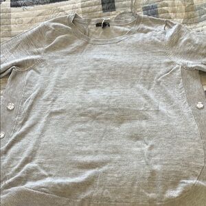 Gray Crew Neck Sweater